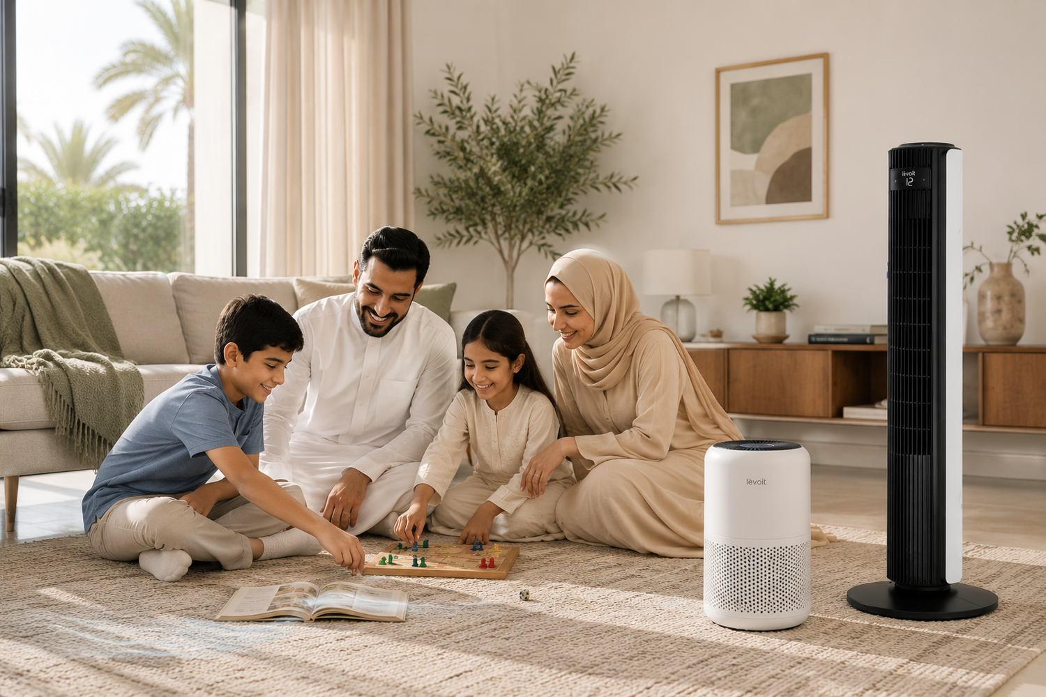 Your AC is drying you out. Fan saves. مكيفك يجففك. المروحة تنقذك.