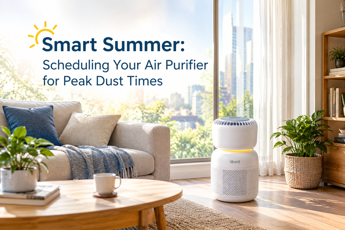 Smart Summer: Scheduling Your Air Purifier for Peak Dust Times
