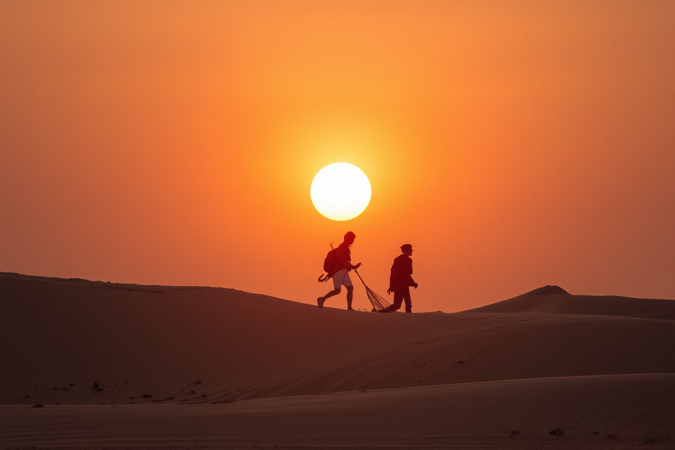 42°C and a dusty secret. 42 درجة وسر مترب.