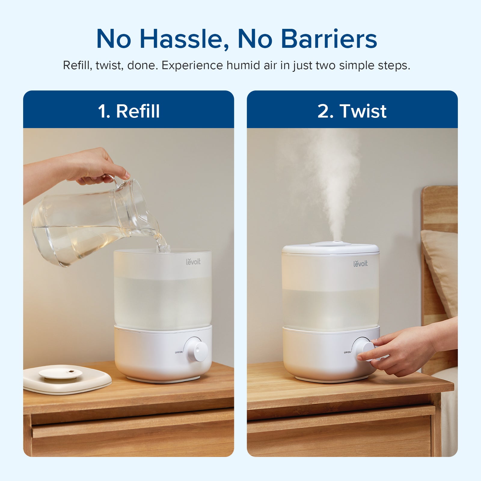 Levoit Classic 160 Ultrasonic Cool Mist Humidifier