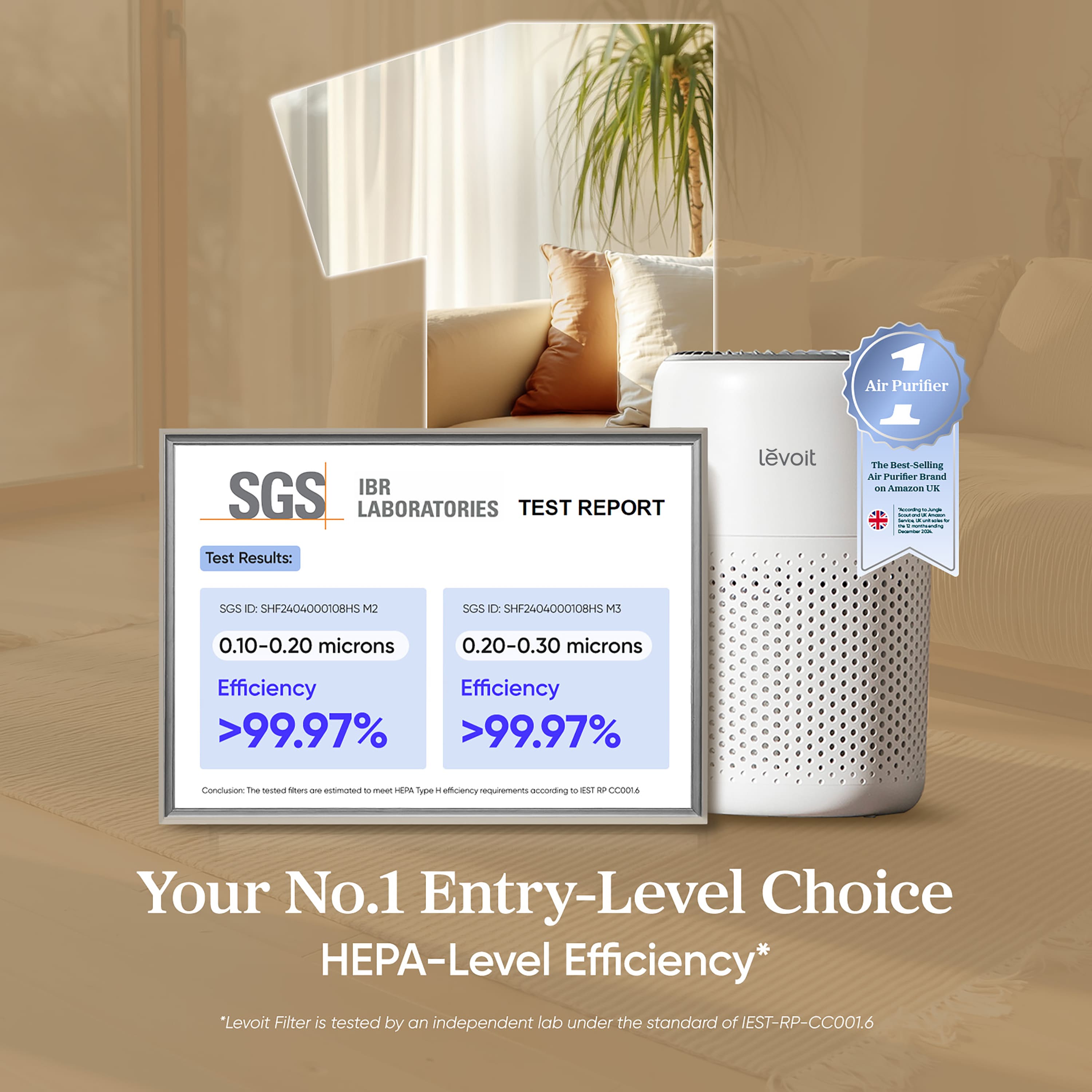 Levoit Core Mini Air Purifier with Night Light