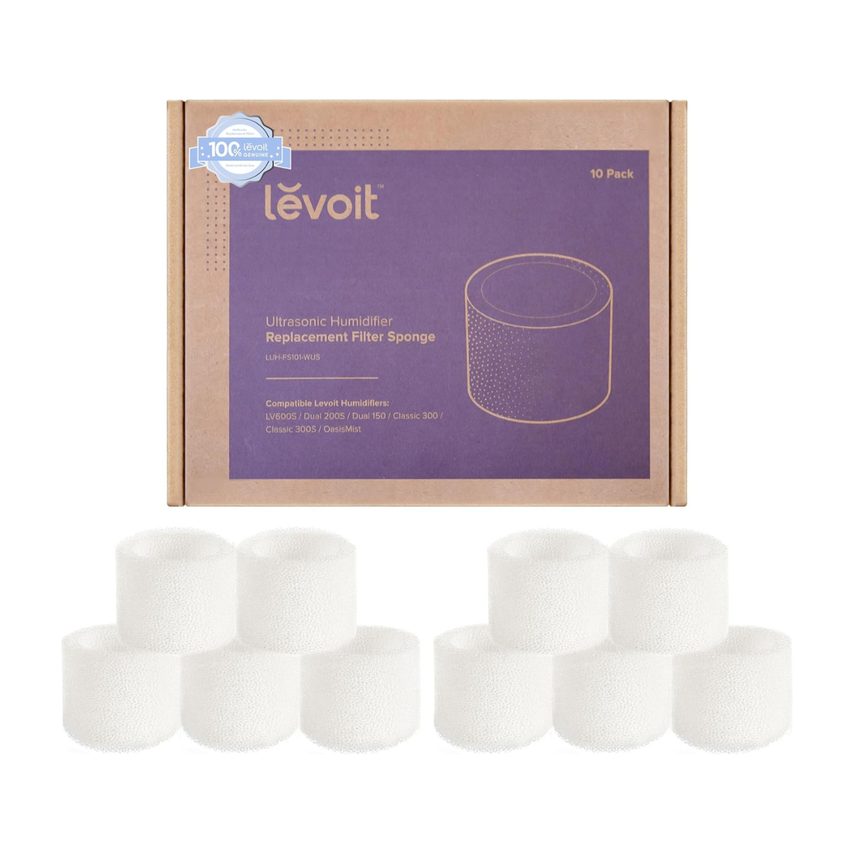 Levoit Humidifier Replacement Filters (10 Pack)