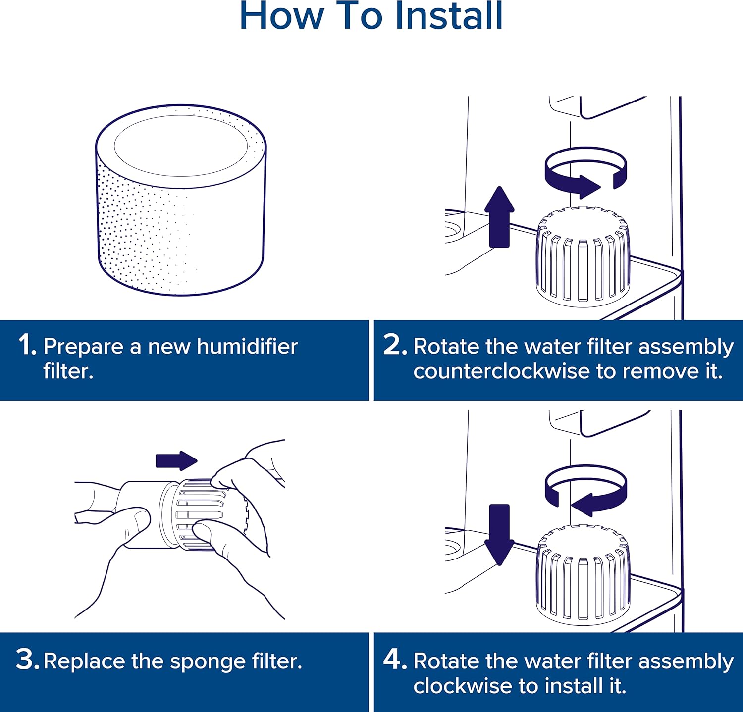 Levoit Humidifier Replacement Filters (10 Pack)