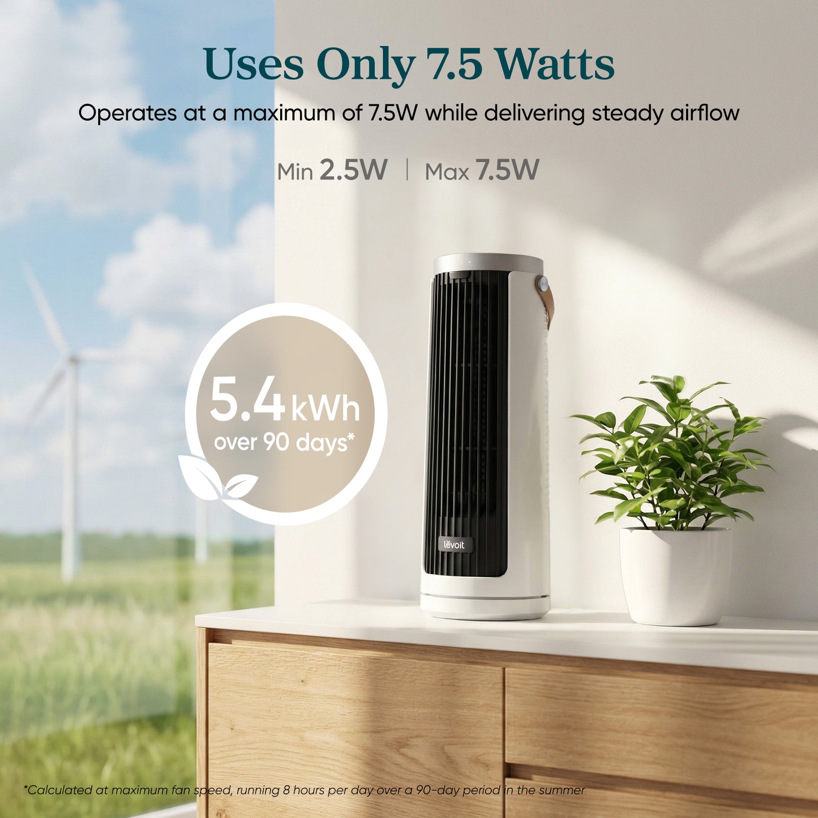 Levoit Windi Mini Tower Fan