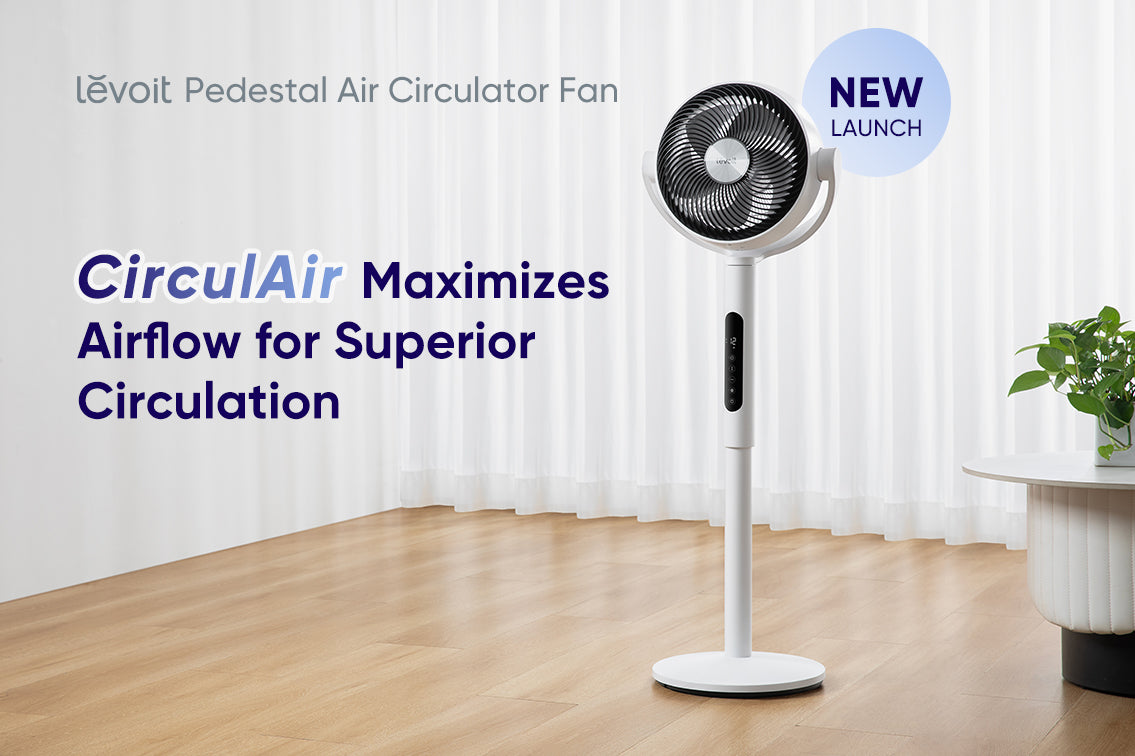 [New Launch] Introducing the Levoit Pedestal Air Circulator Fan