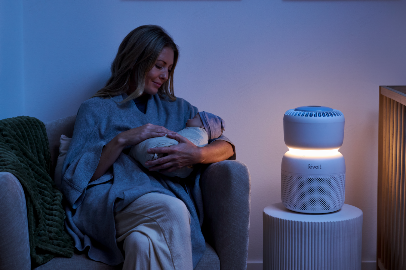 Levoit Sprout: Ultimate Nursery Air Purifier for UAE Mums ليفويت سبروت: جهاز تنقية هواء الحضانة الأمثل لأمهات الإمارات