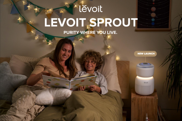 [New Launch]   Introducing the Levoit Sprout Air Purifier: Protection For Your Loved One