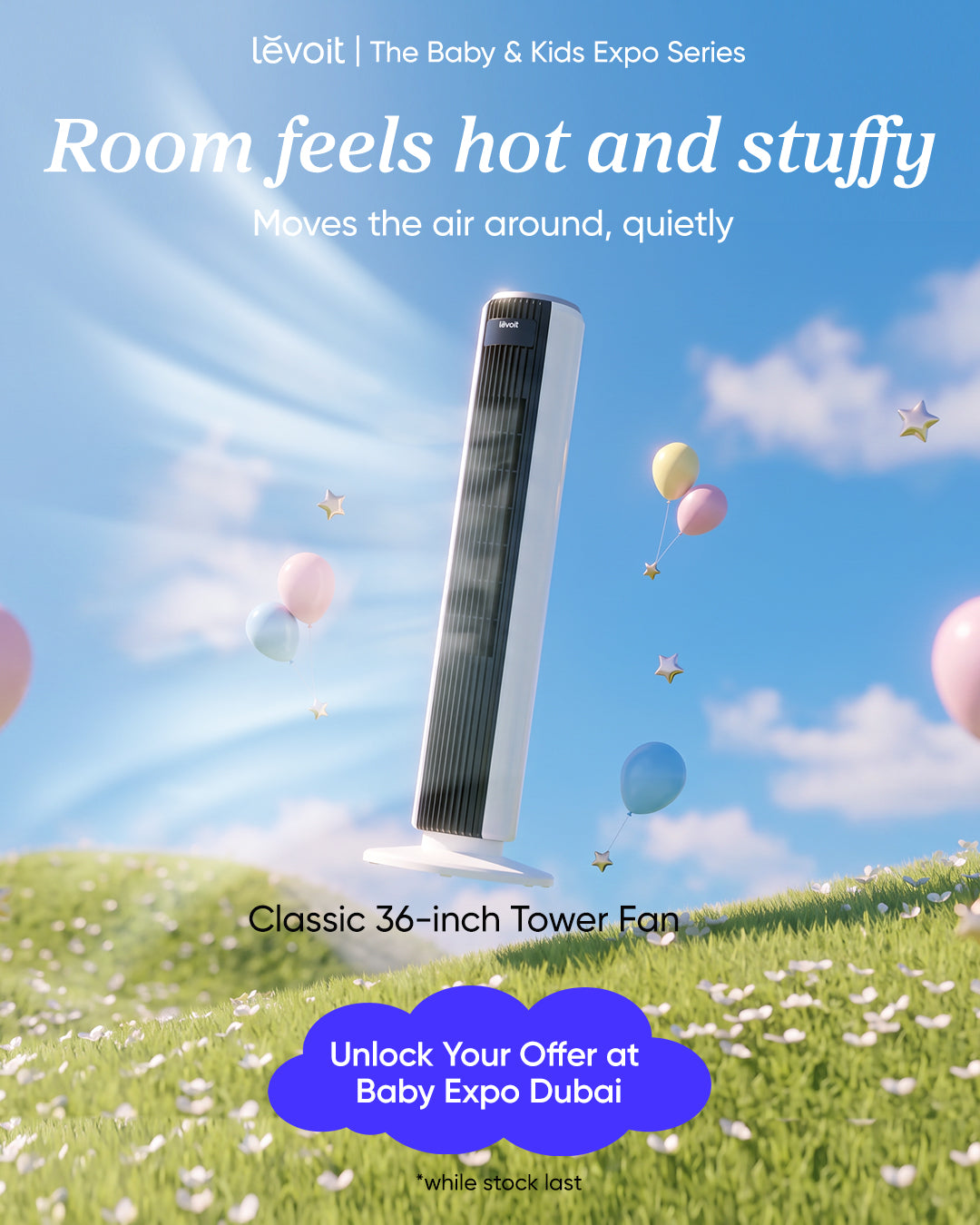 Classic 36-inch Tower Fan