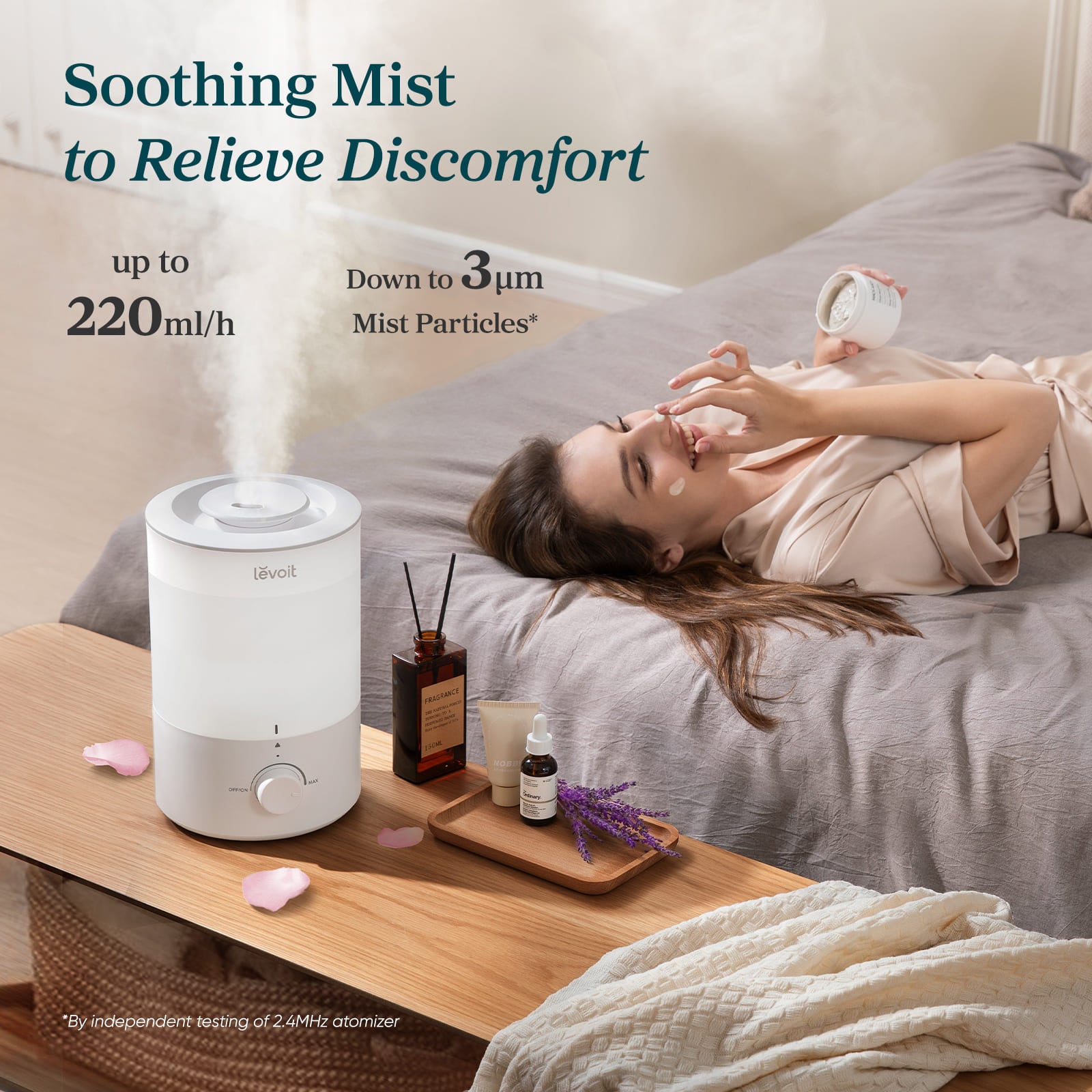 Levoit Dual 150 Ultrasonic Cool Mist Humidifier