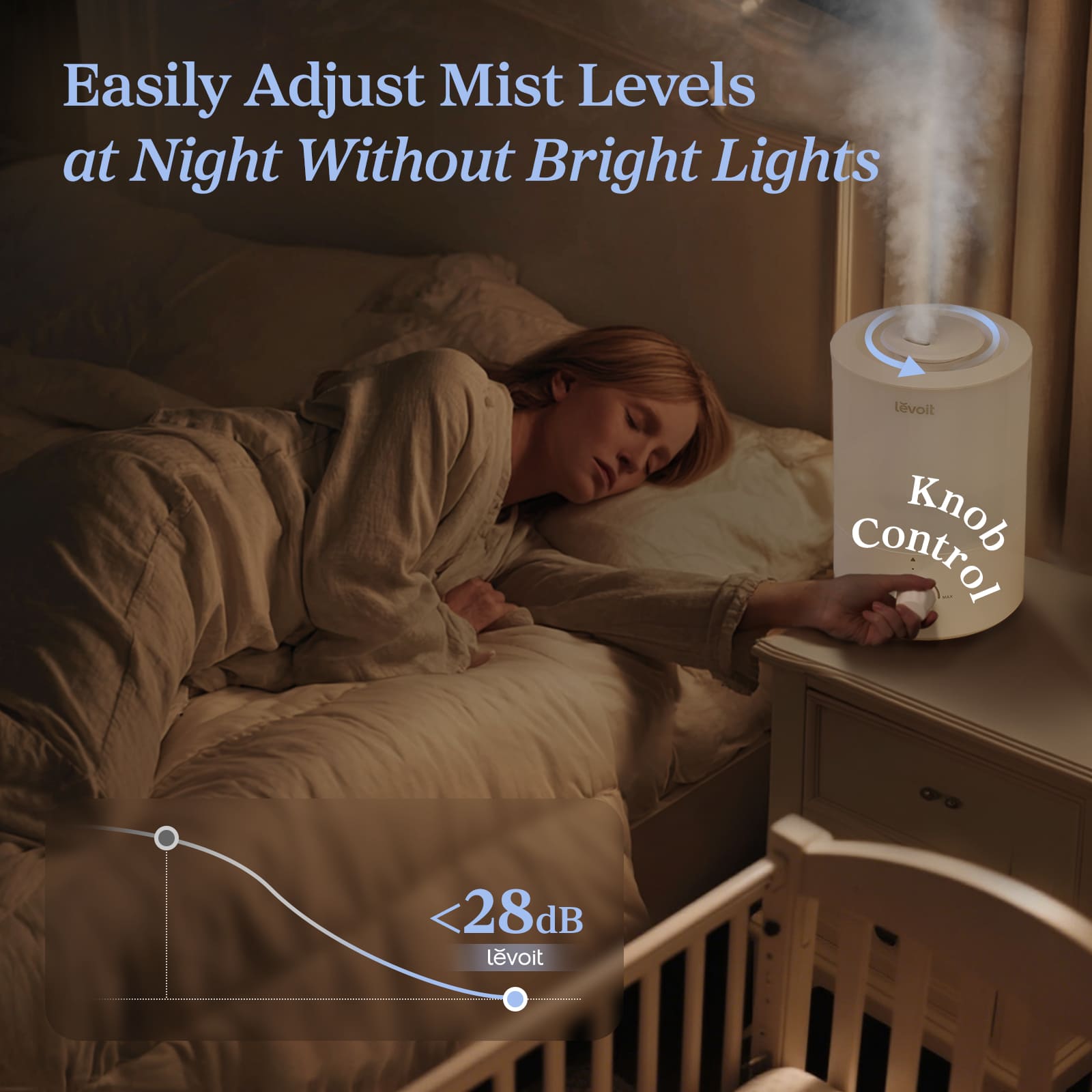 Levoit Dual 150 Ultrasonic Cool Mist Humidifier