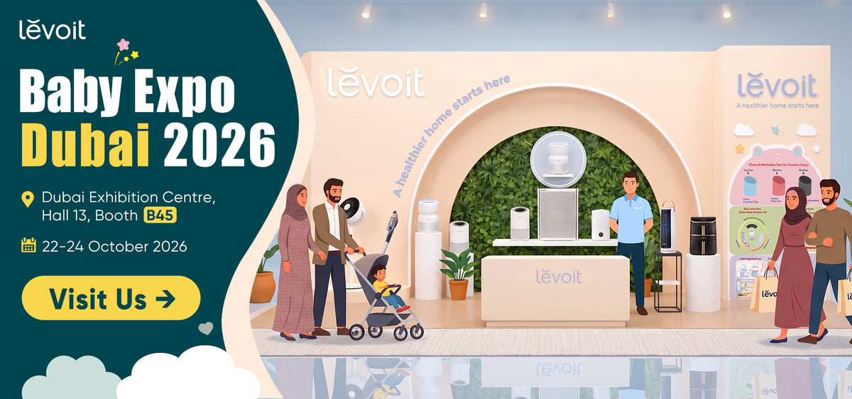 Levoit at Baby Expo Dubai 2026, Hall 13, Booth B45