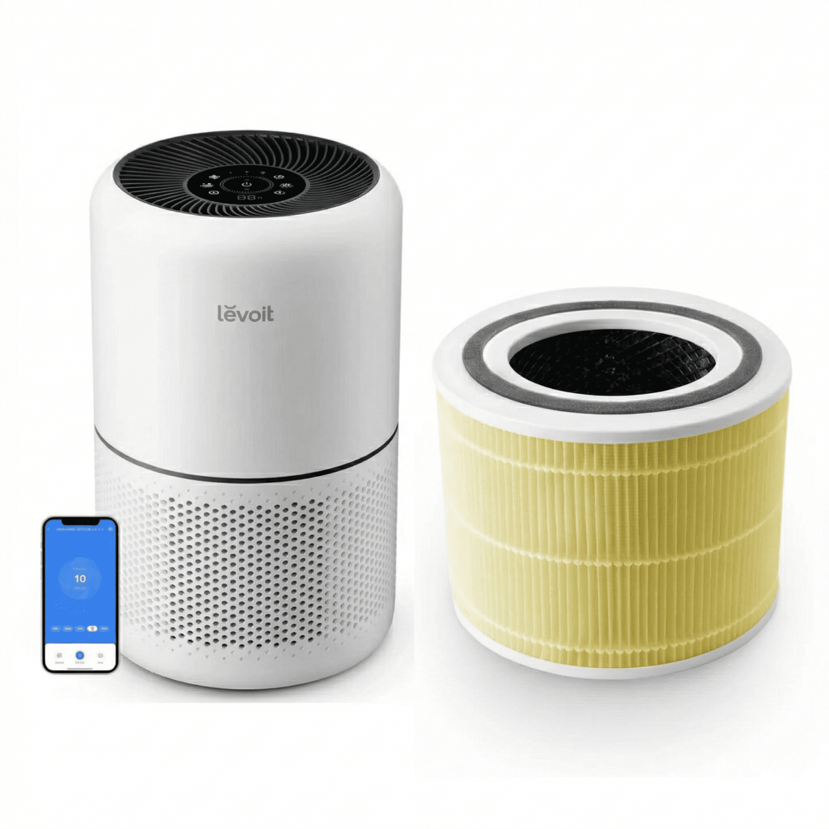 Levoit PlasmaPro Core 300S Pet Care Air Purifier Bundle