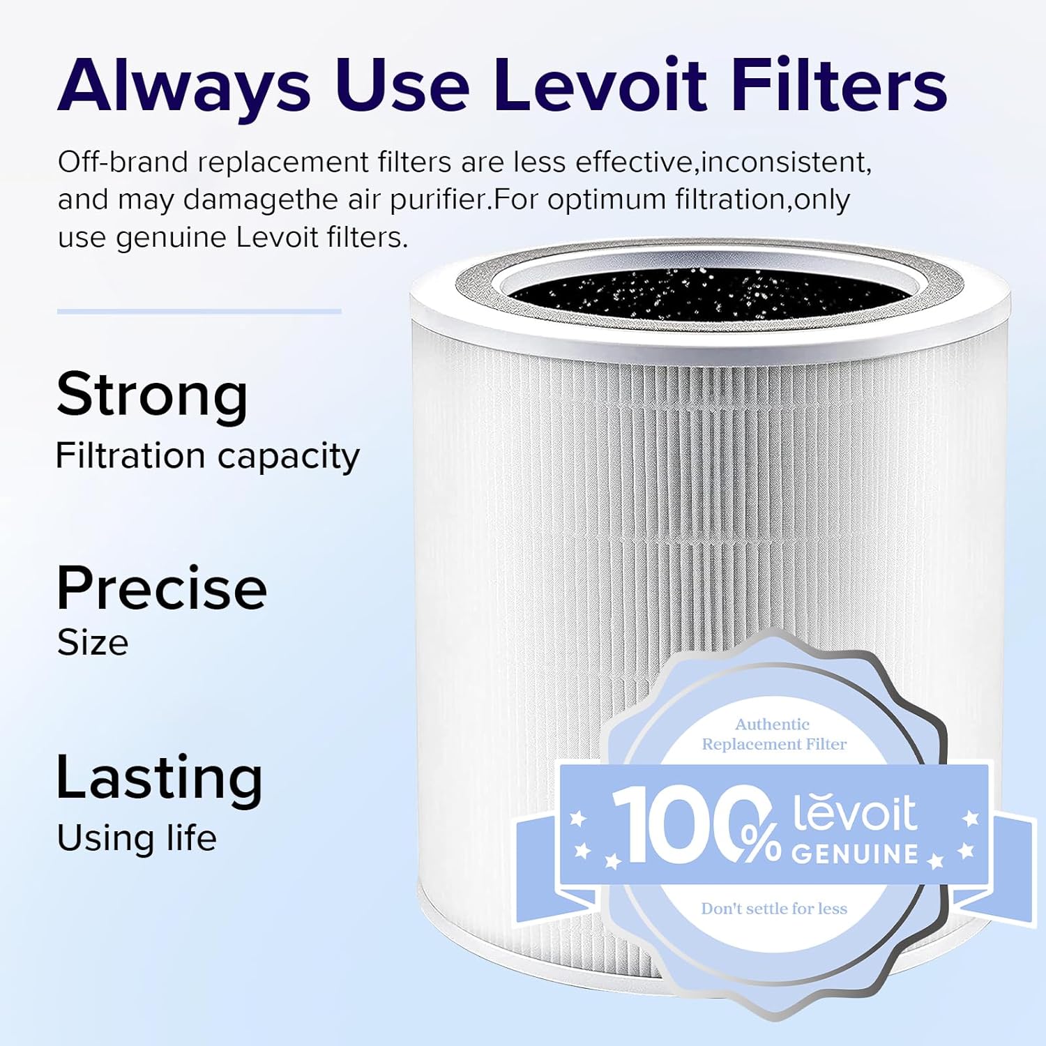 Levoit Core 400S HEPA 3-Stage Original Replacement Filter