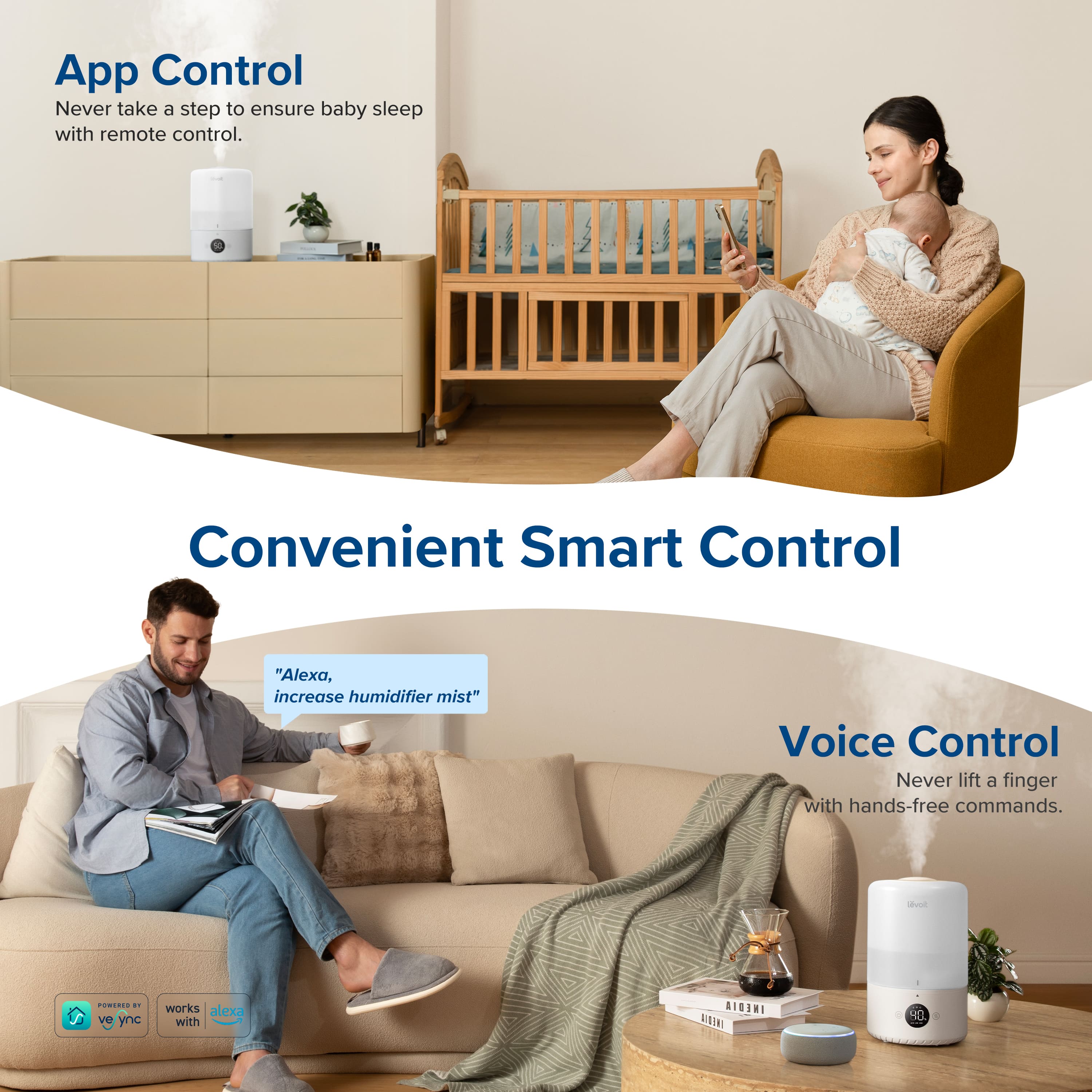 Levoit Dual 200S Smart Cool Mist Humidifier