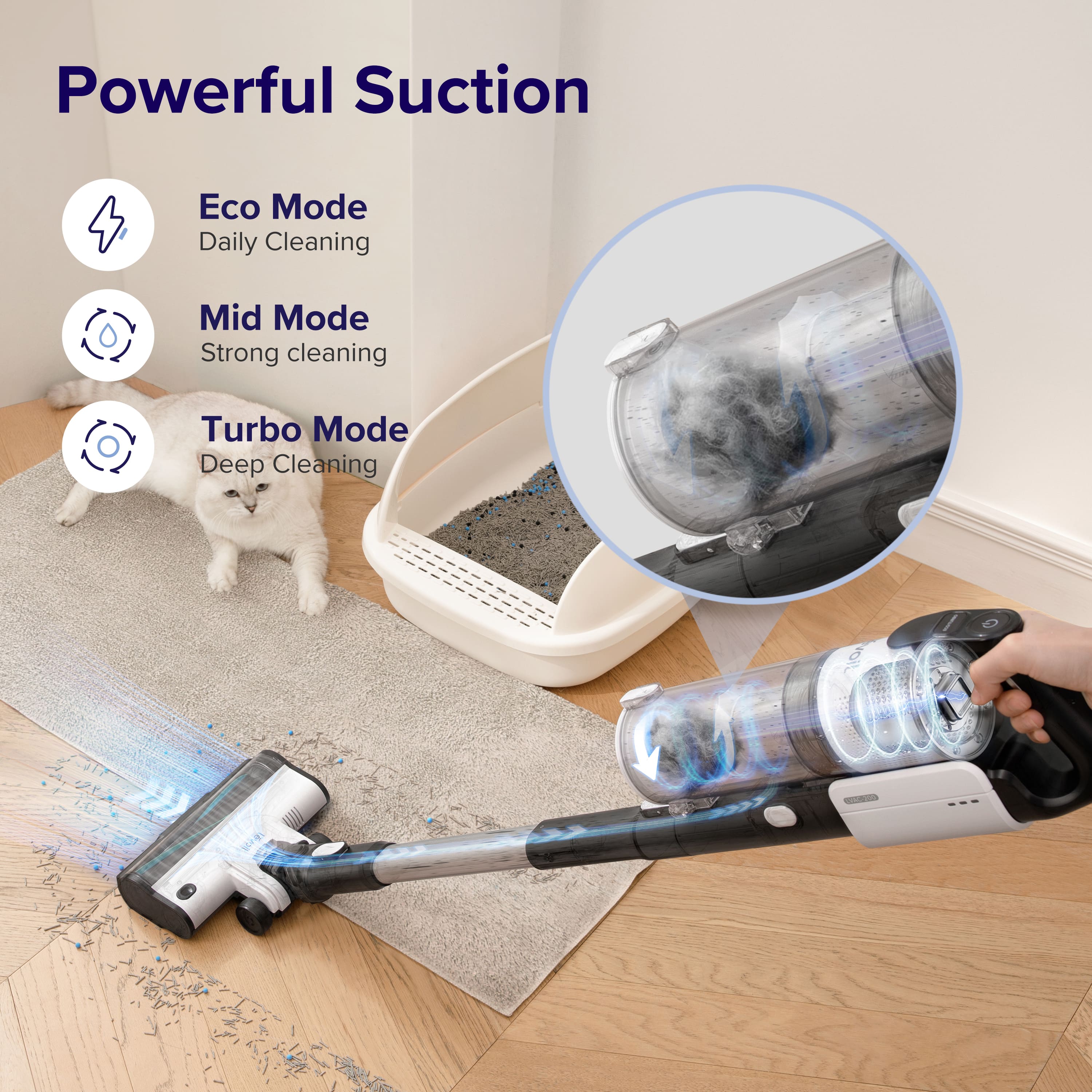 Levoit LVAC-200 Cordless Vacuum Cleaner