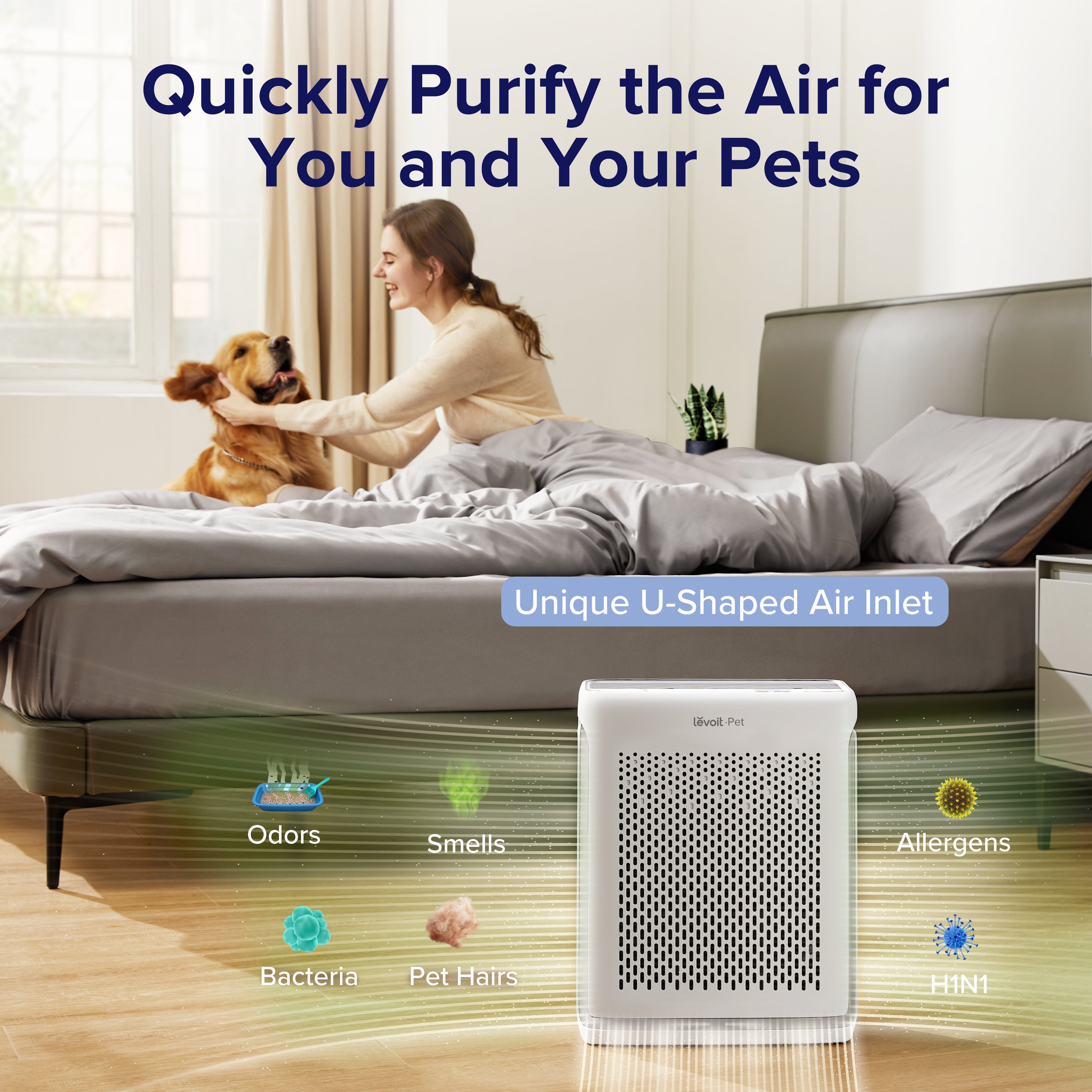 Levoit Vital 100S Pet Care Smart Air Purifier
