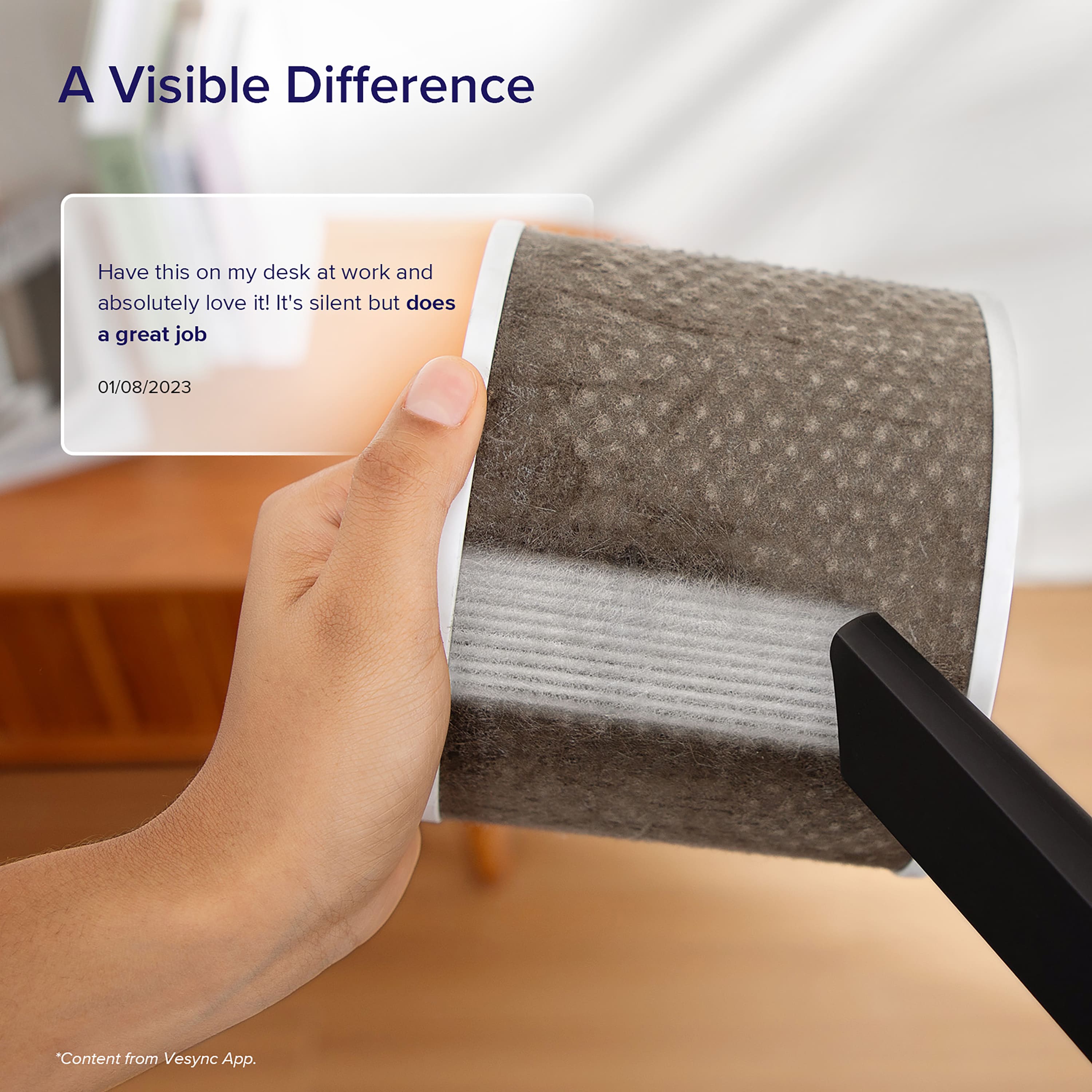 Levoit Core Mini Air Purifier with Night Light