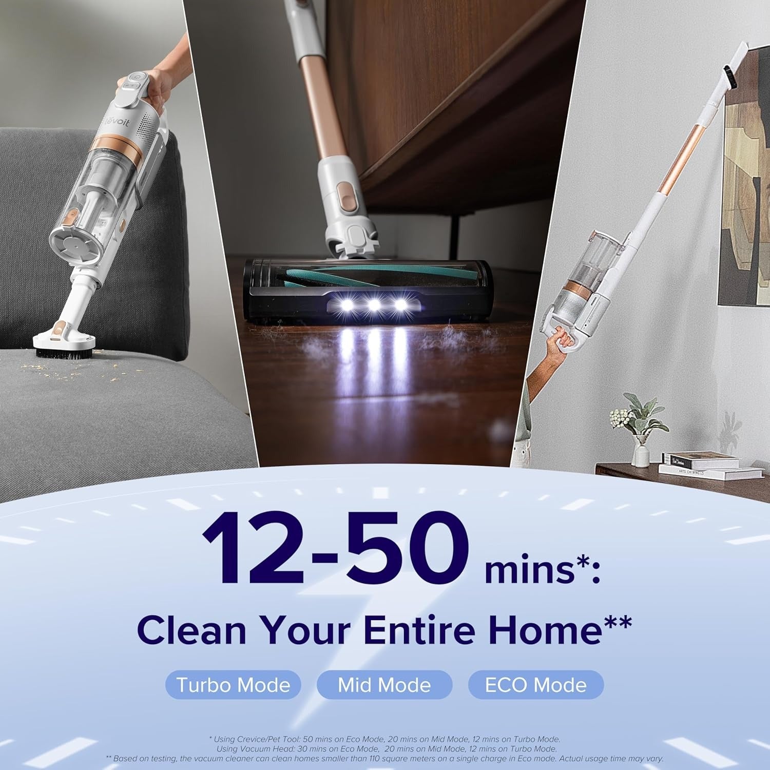 Levoit LVAC-200 Cordless Vacuum Cleaner - Rose Gold