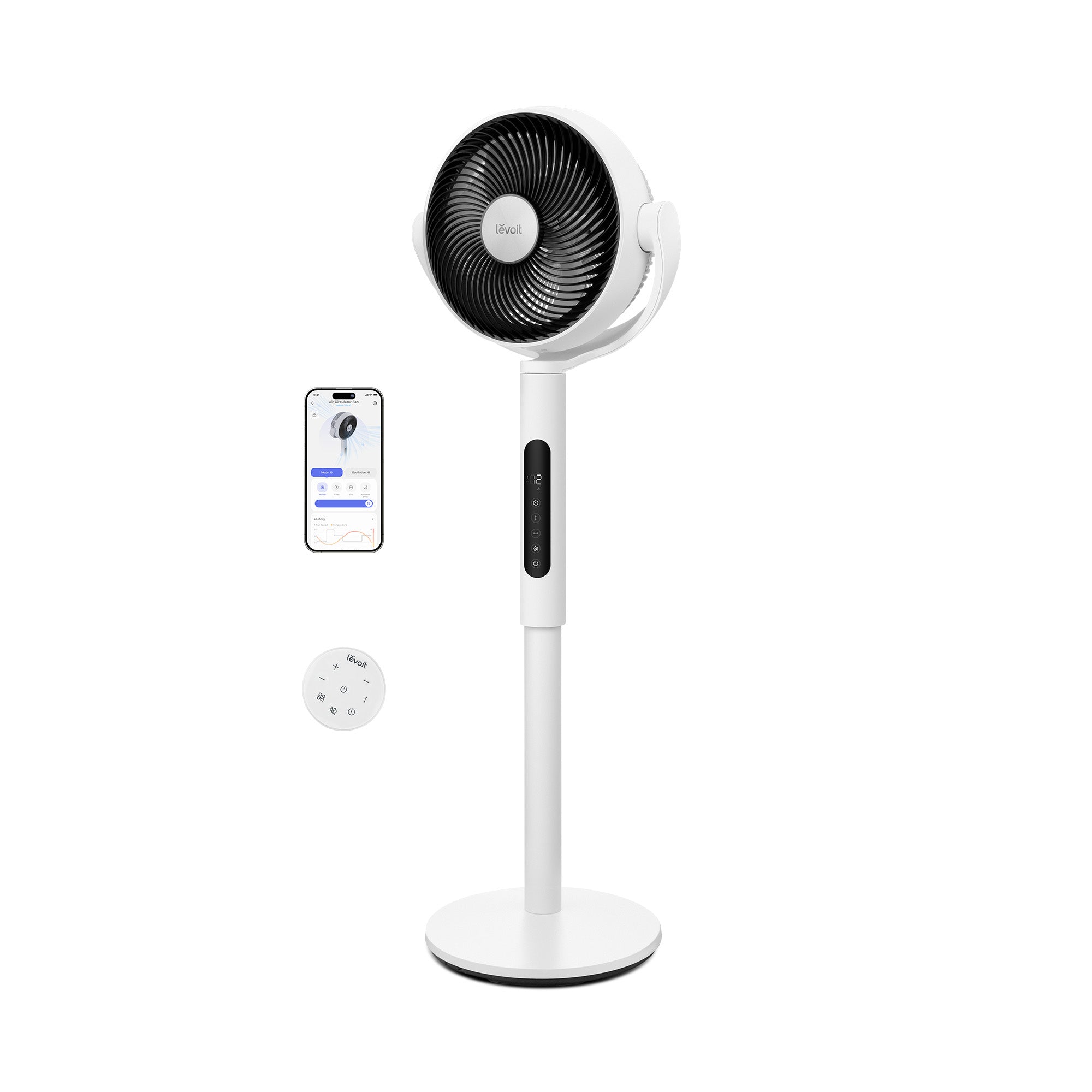 Levoit Smart Pedestal Air Circulator Fan
