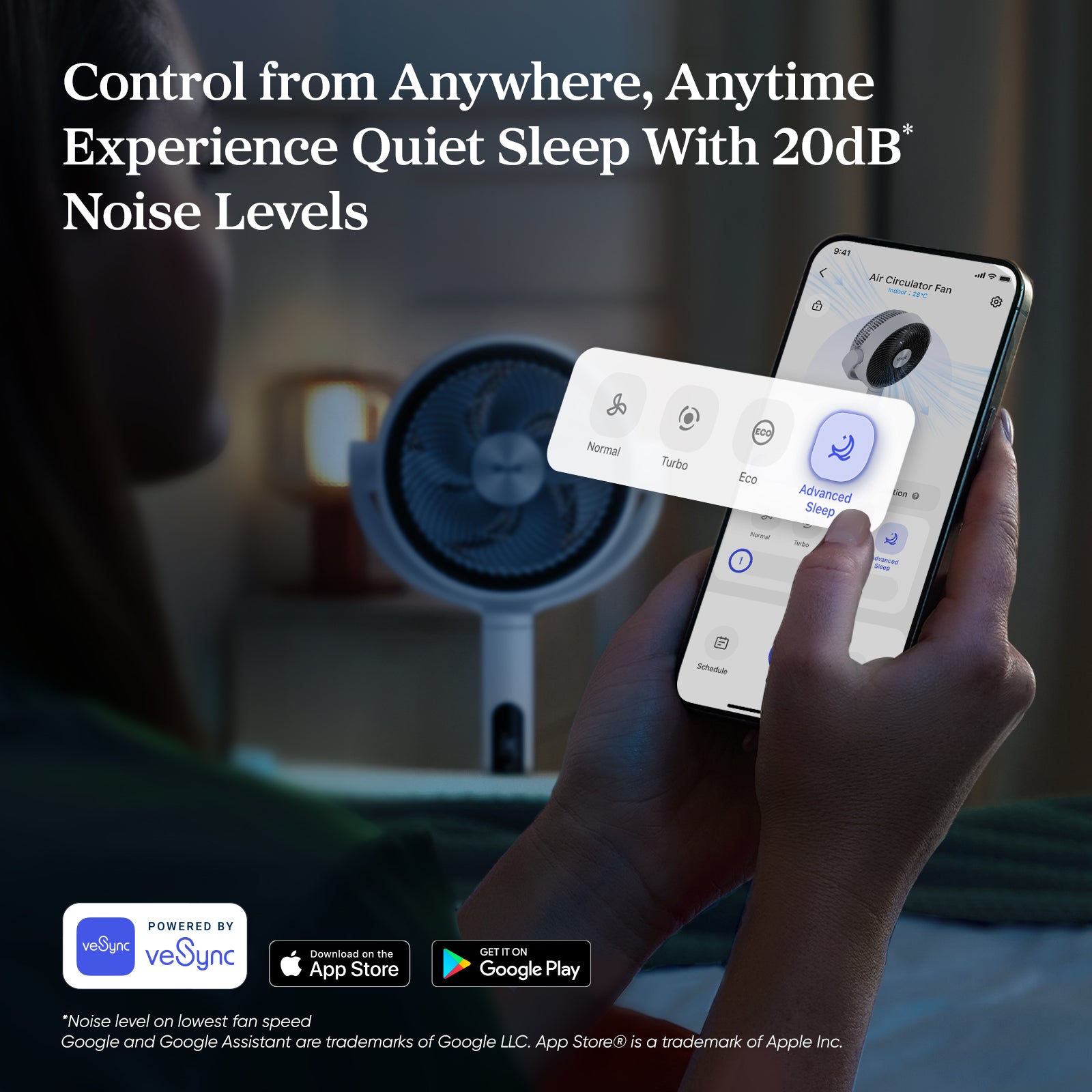 Levoit Smart Pedestal Air Circulator Fan