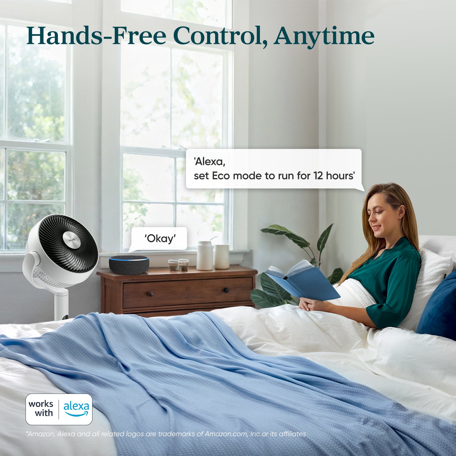 Levoit Smart Pedestal Air Circulator Fan