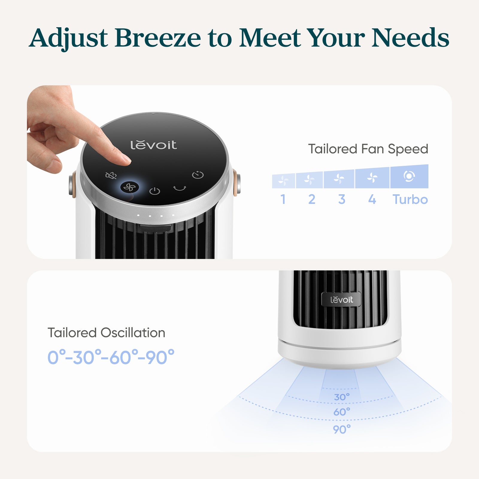 Levoit Windi Mini Tower Fan